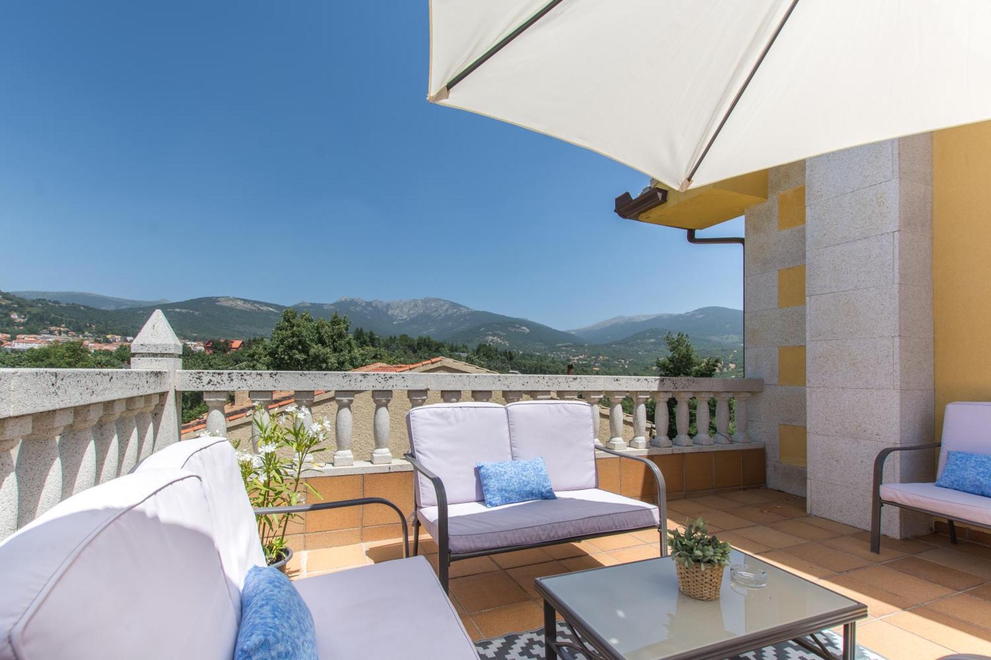El Balcon De Siete Picos Villa Cercedilla Exterior photo