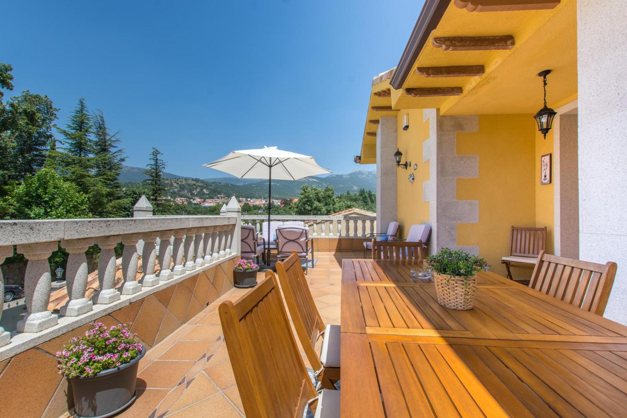 El Balcon De Siete Picos Villa Cercedilla Exterior photo