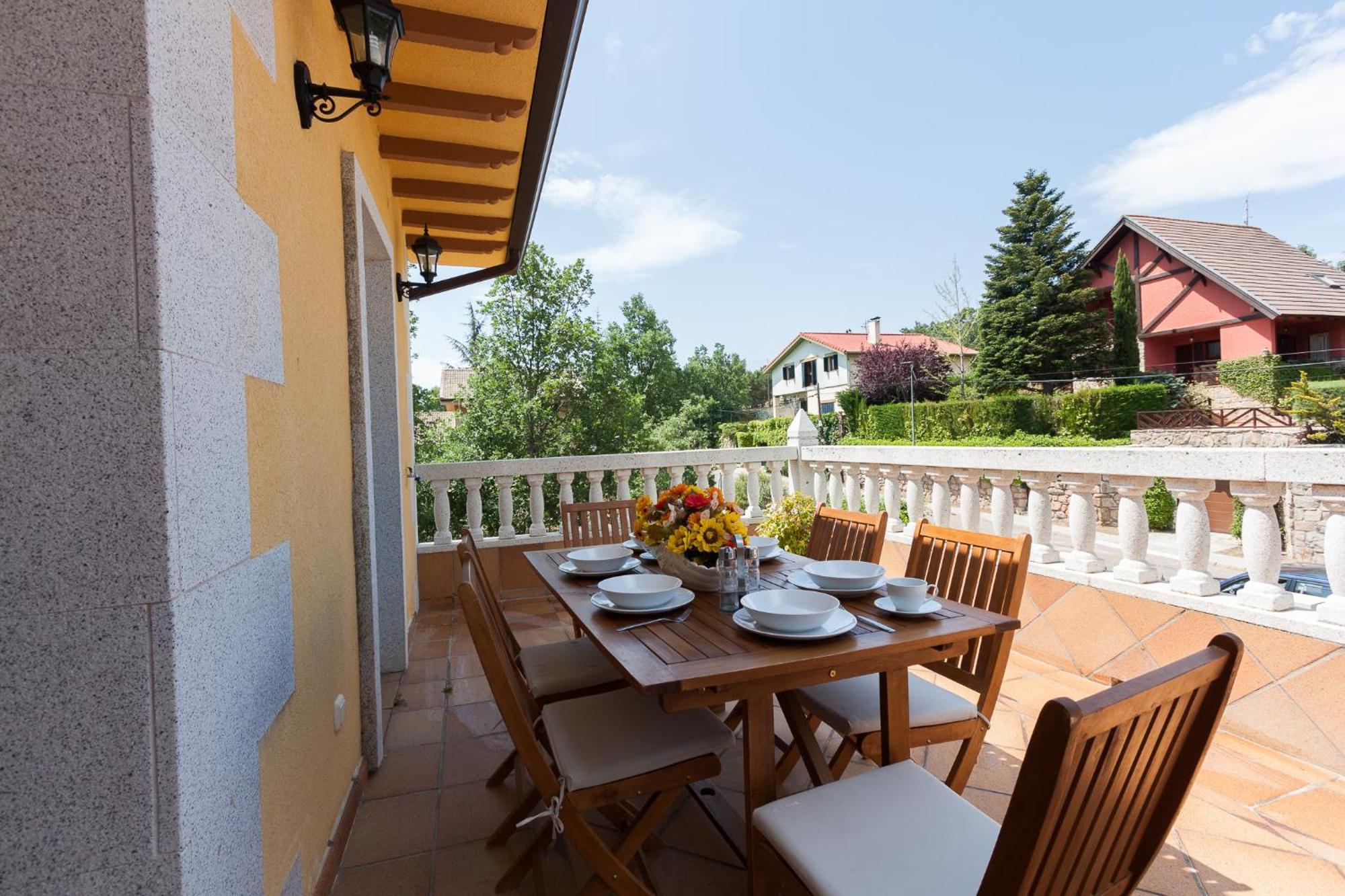 El Balcon De Siete Picos Villa Cercedilla Exterior photo
